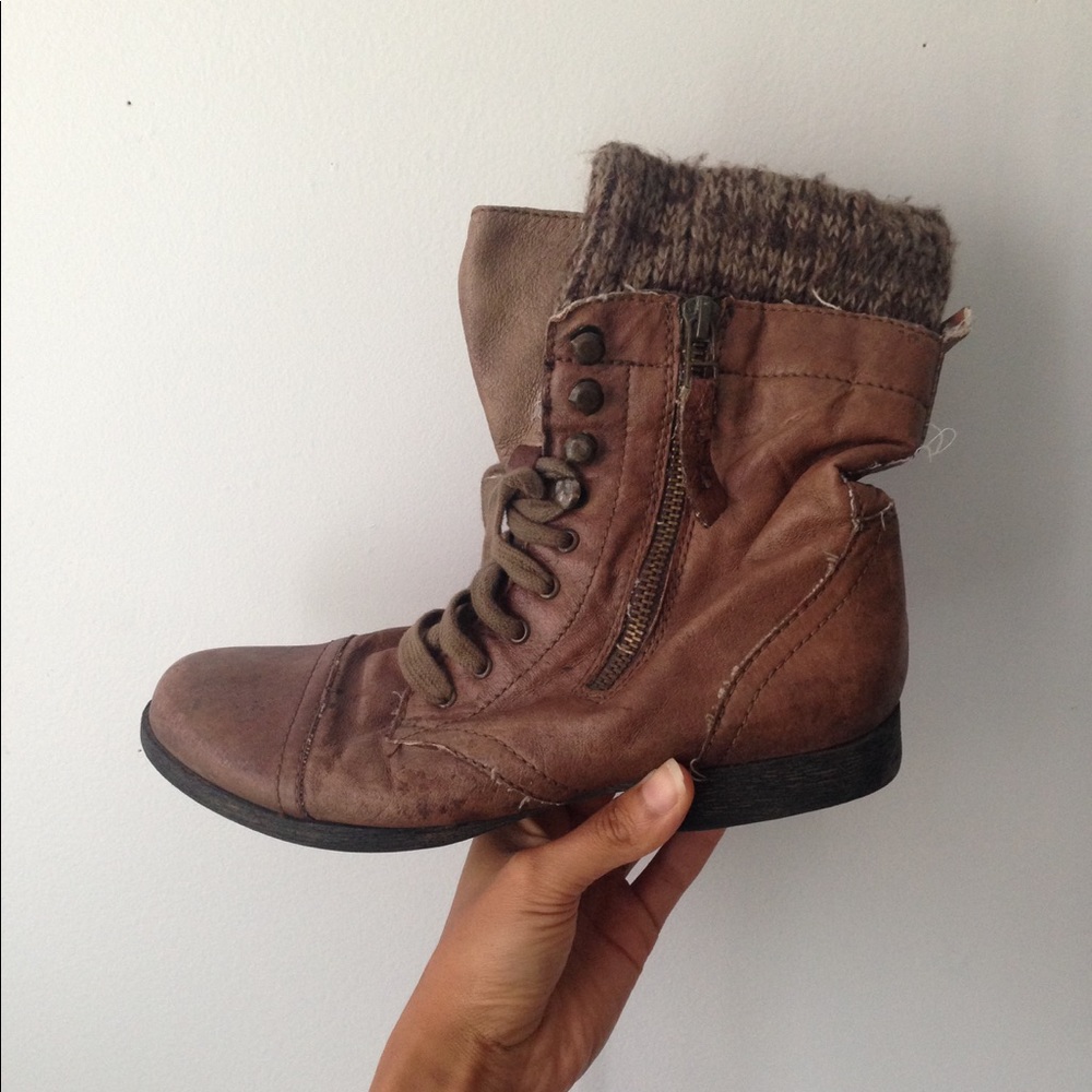 Brown Steve Madden boots
